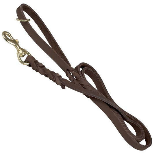 Leather Leash, 6 ft